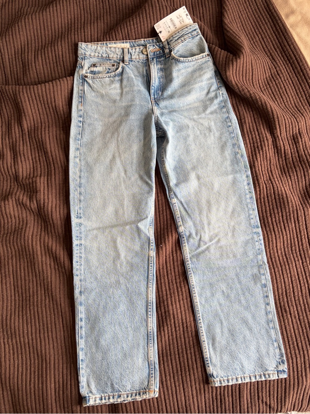 Zara high waisted mom jeans